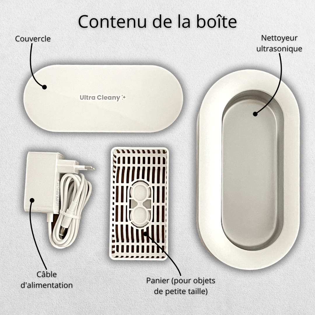 Nettoyeur Ultrasonique pour Bijoux 