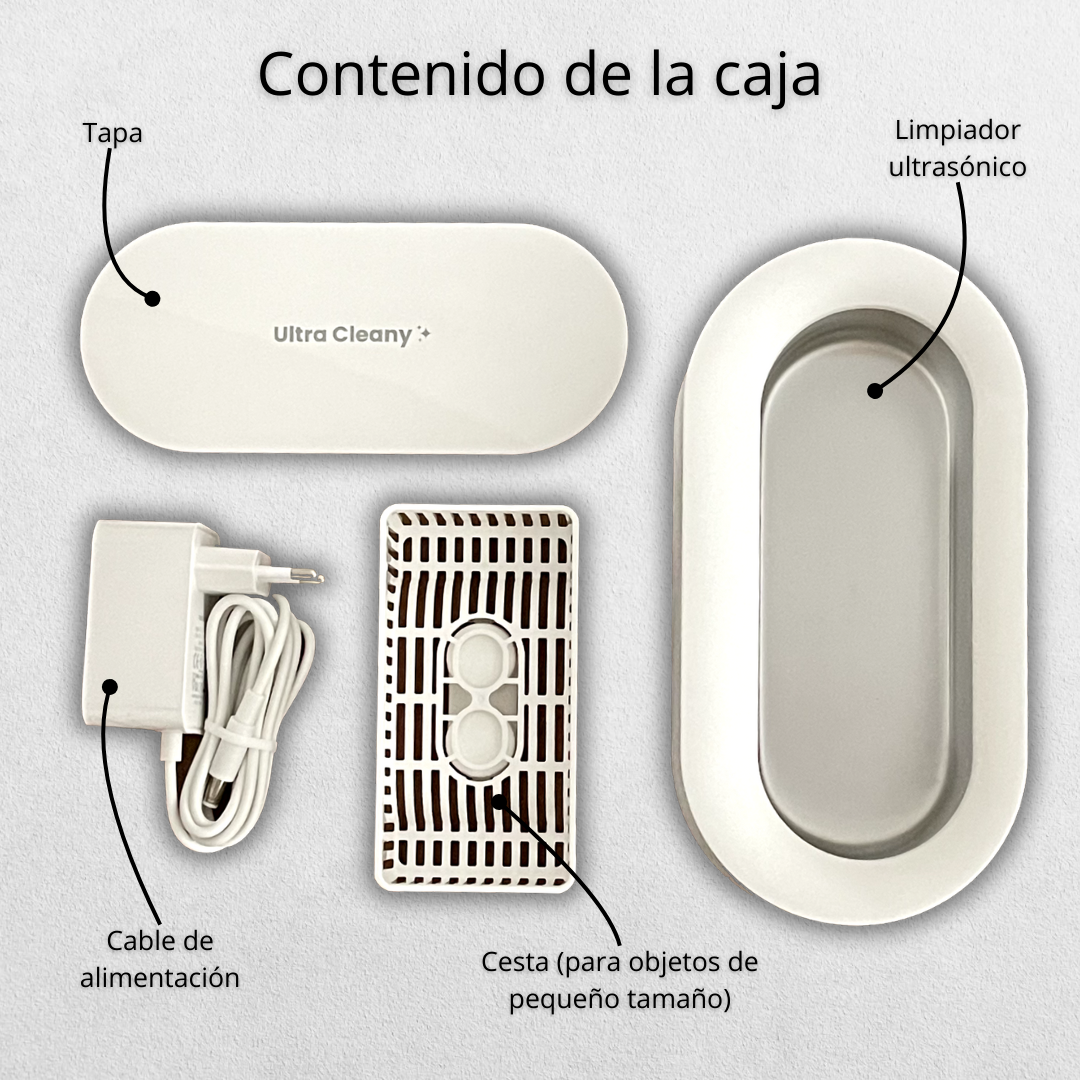 Limpiador Ultrasónico para Gafas